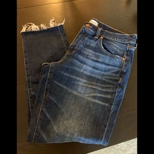 Madewell “ the slim boyjean”